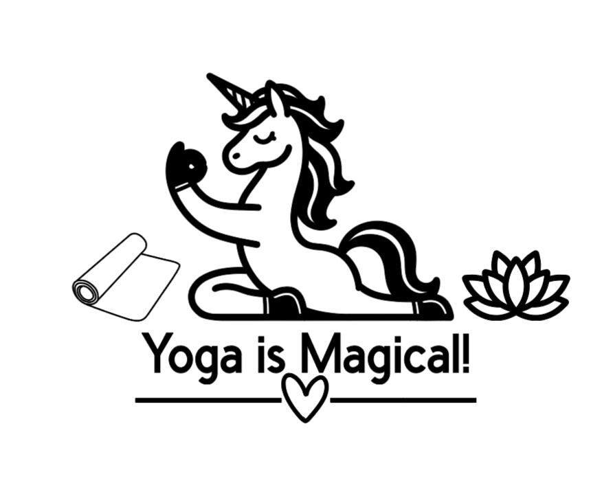 Yoga is Magical - Lg. Vinyl Decal