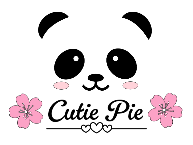 Cutie Panda Pie! Lg. Vinyl Decal