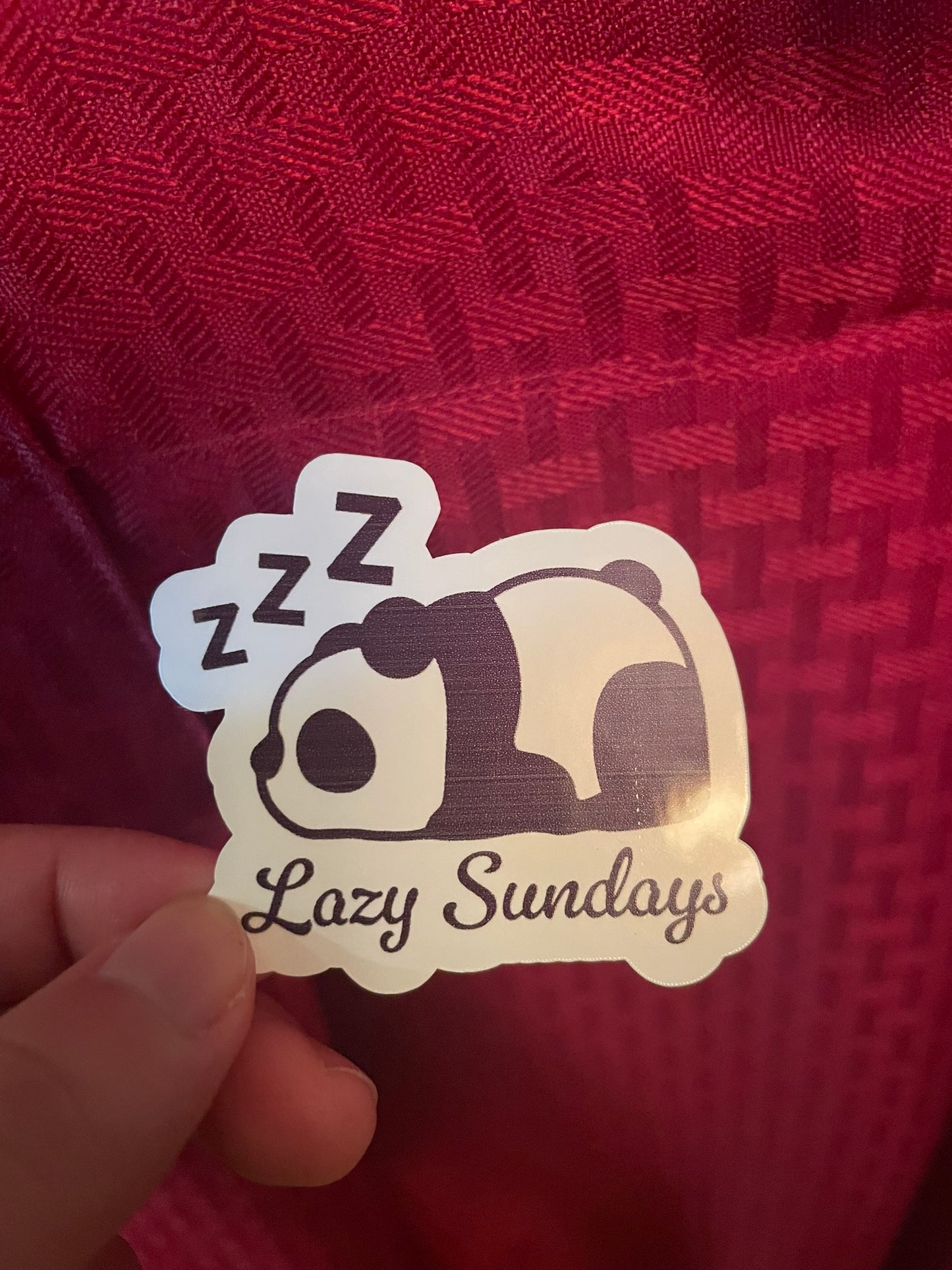 Lazy Sundays Panda