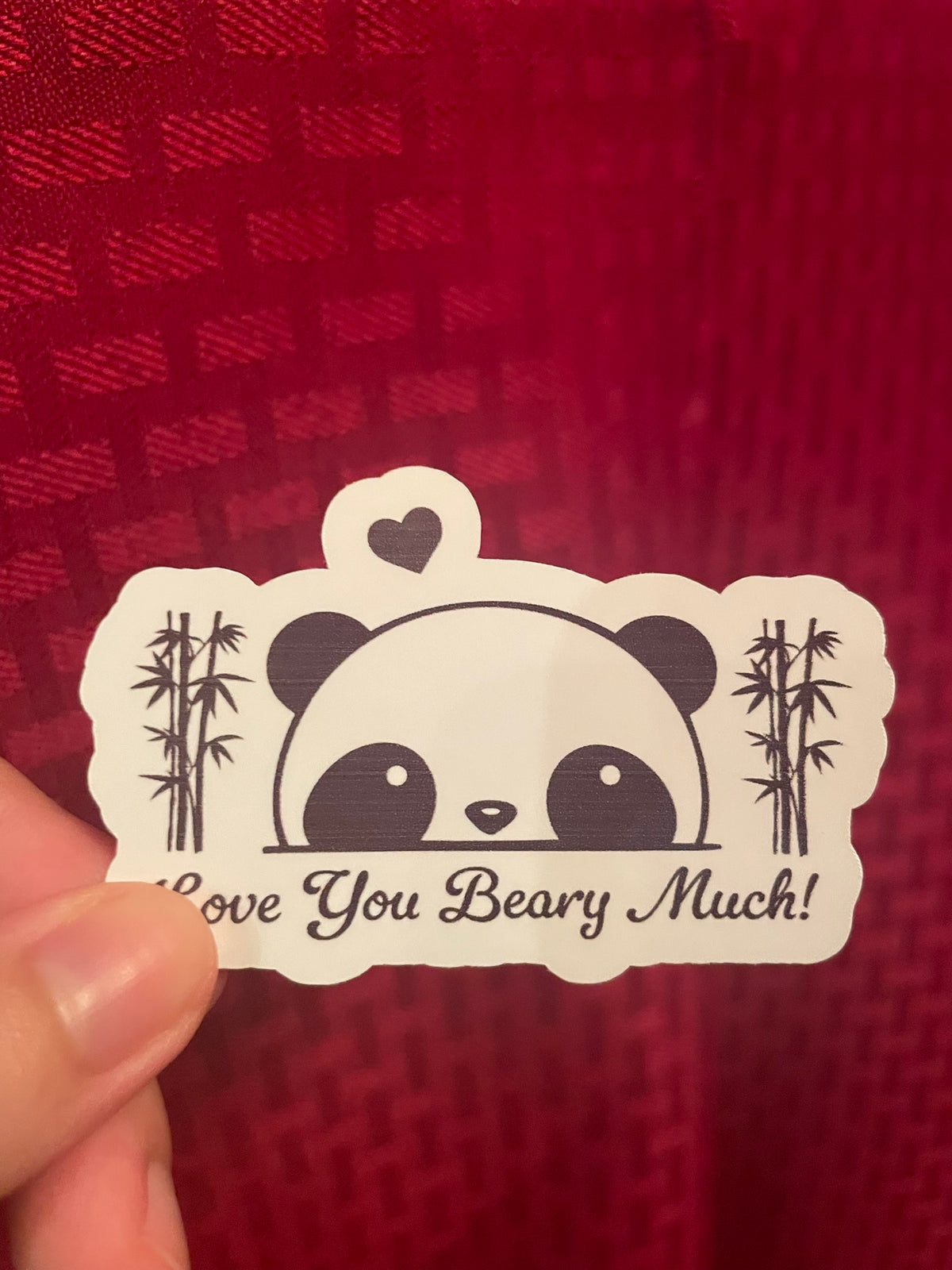 Love You Beary Much Panda!