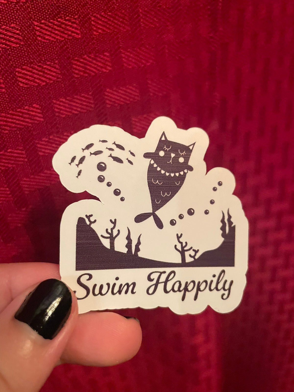 Swim Happily Kitty! :)