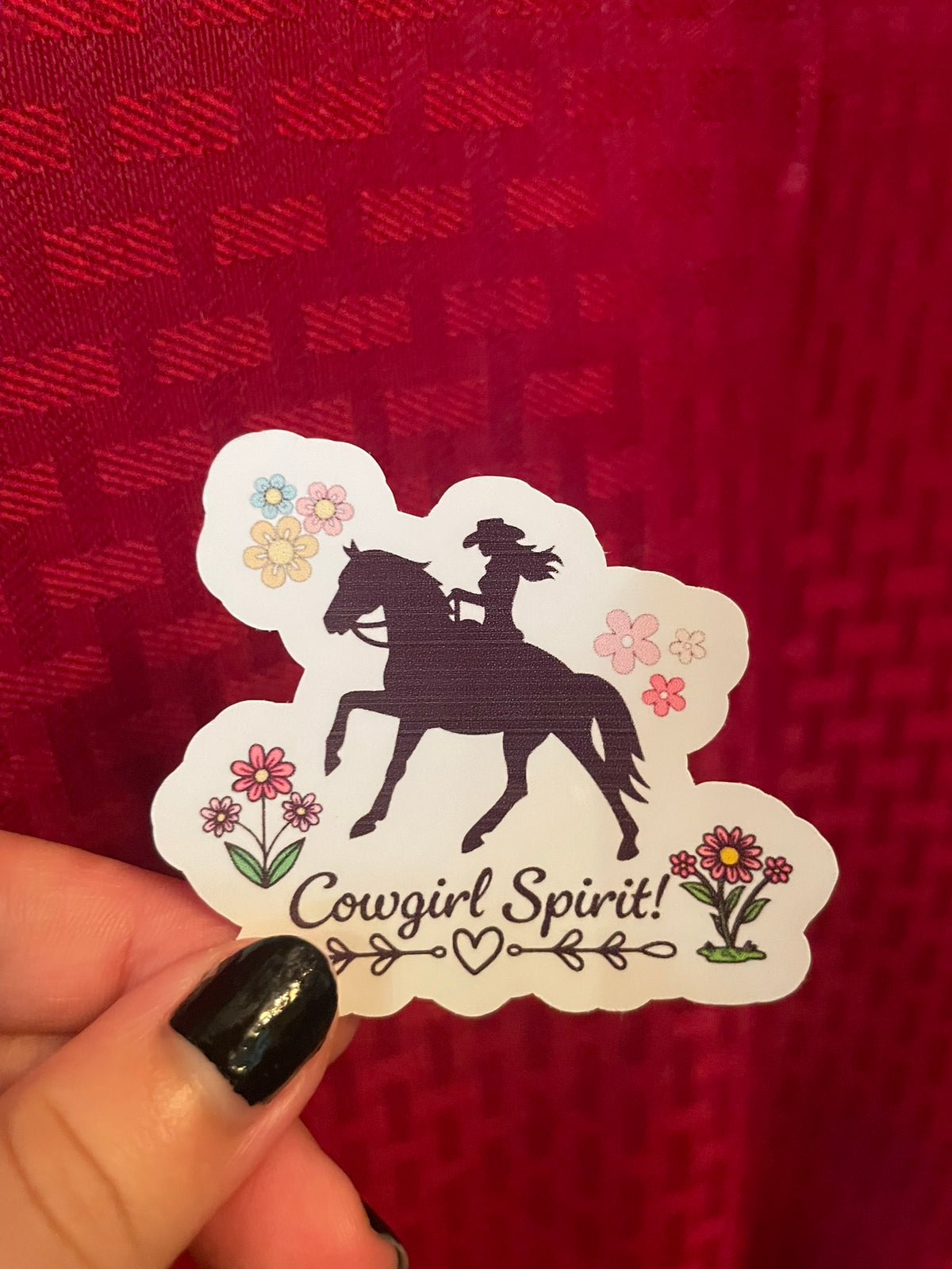 Cowgirl spirit! :)