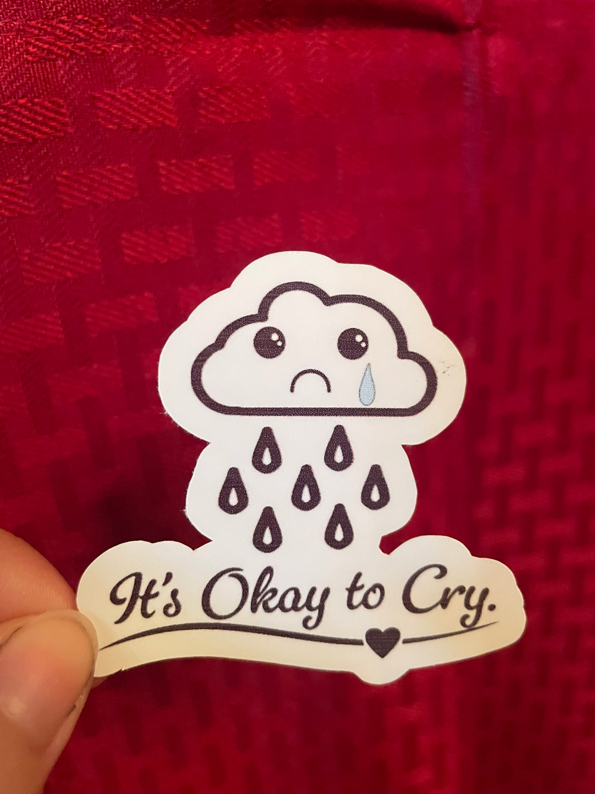 It's Okay to Cry. :(