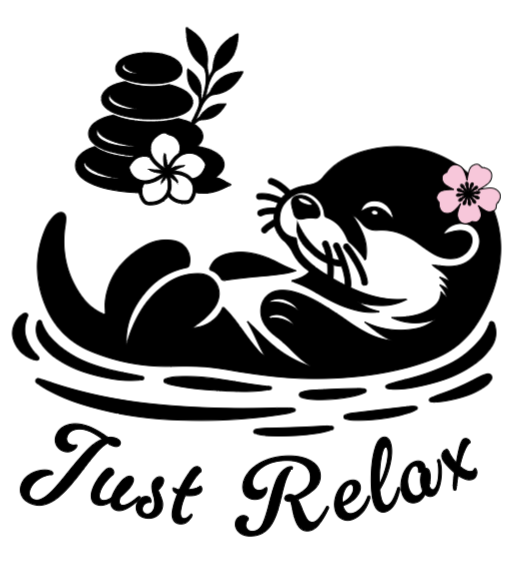 Just Relax Otter! Lg. Vinyl Decal