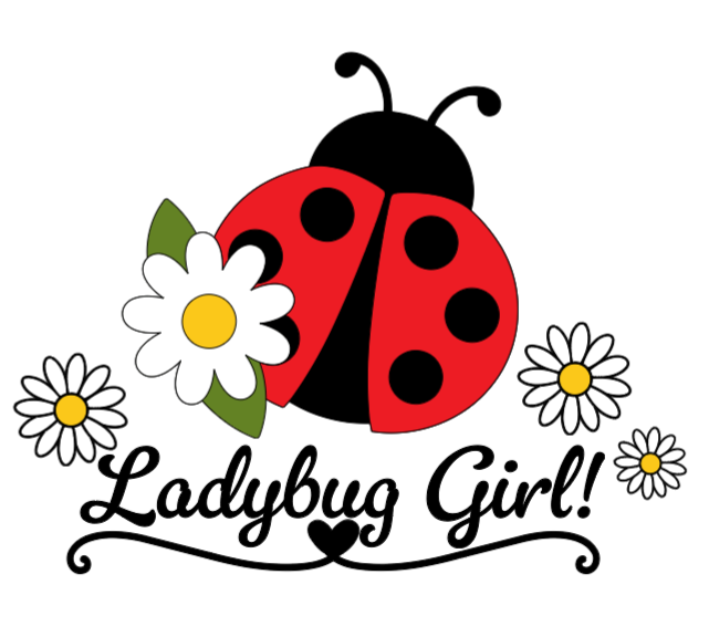 Ladybug Girl! Lg. Vinyl Decal