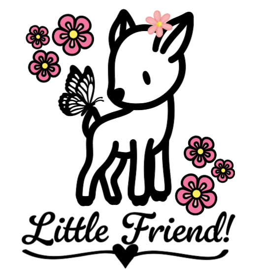 Little Friend! :) Lg. Vinyl Decal