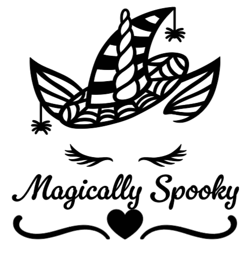 Magically Spooky Unicorn! Lg. Vinyl Decal