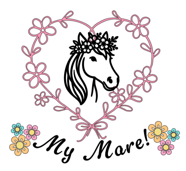 My Flower Mare! :) Lg. Vinyl Decal