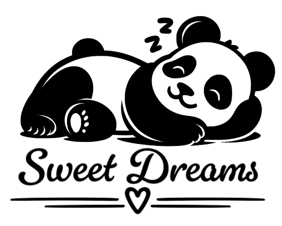 Sweet Dreams Panda! Lg. Vinyl Decal