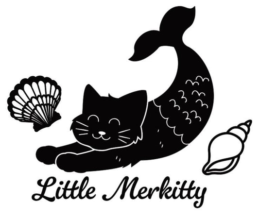 The Little Merkitty!  - Lg. Vinyl Decal
