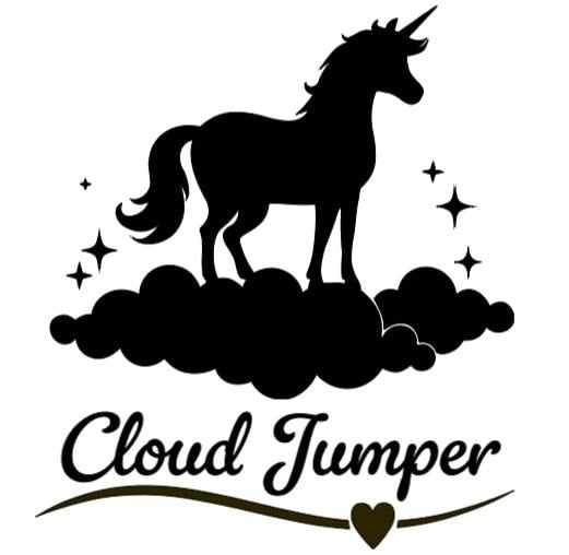 Unicorn Cloud Jumper! - Lg. Vinyl Decal