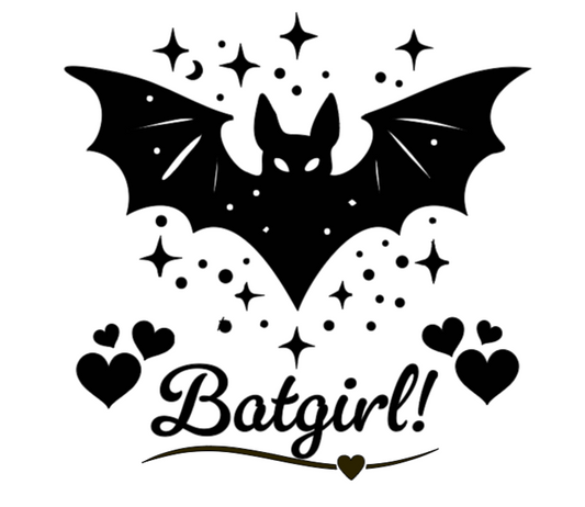 Batgirl! :) Lg. Vinyl Decal