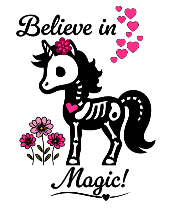 Believe in Magic! :) Lg. Vinyl Decal