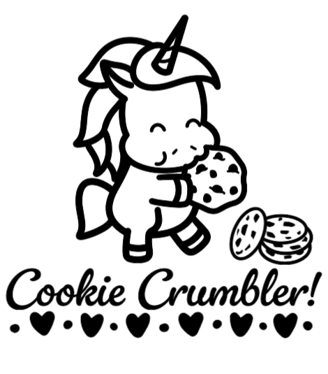 Cookie Crumbler! Lg. Vinyl Decal