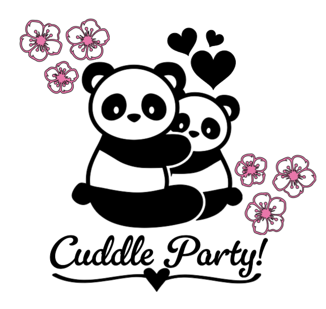 Cuddle Party! Lg. Vinyl Decal