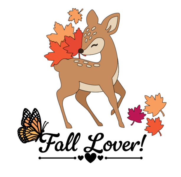 Fall Lover! Lg. Vinyl Decal