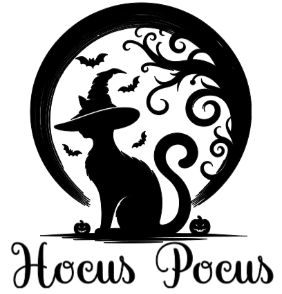 Hocus Pocus Kitty  - Lg. Vinyl Decal