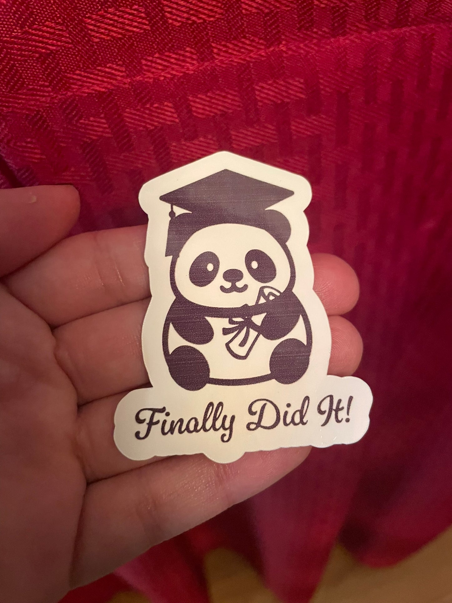 Finally Did It Panda!