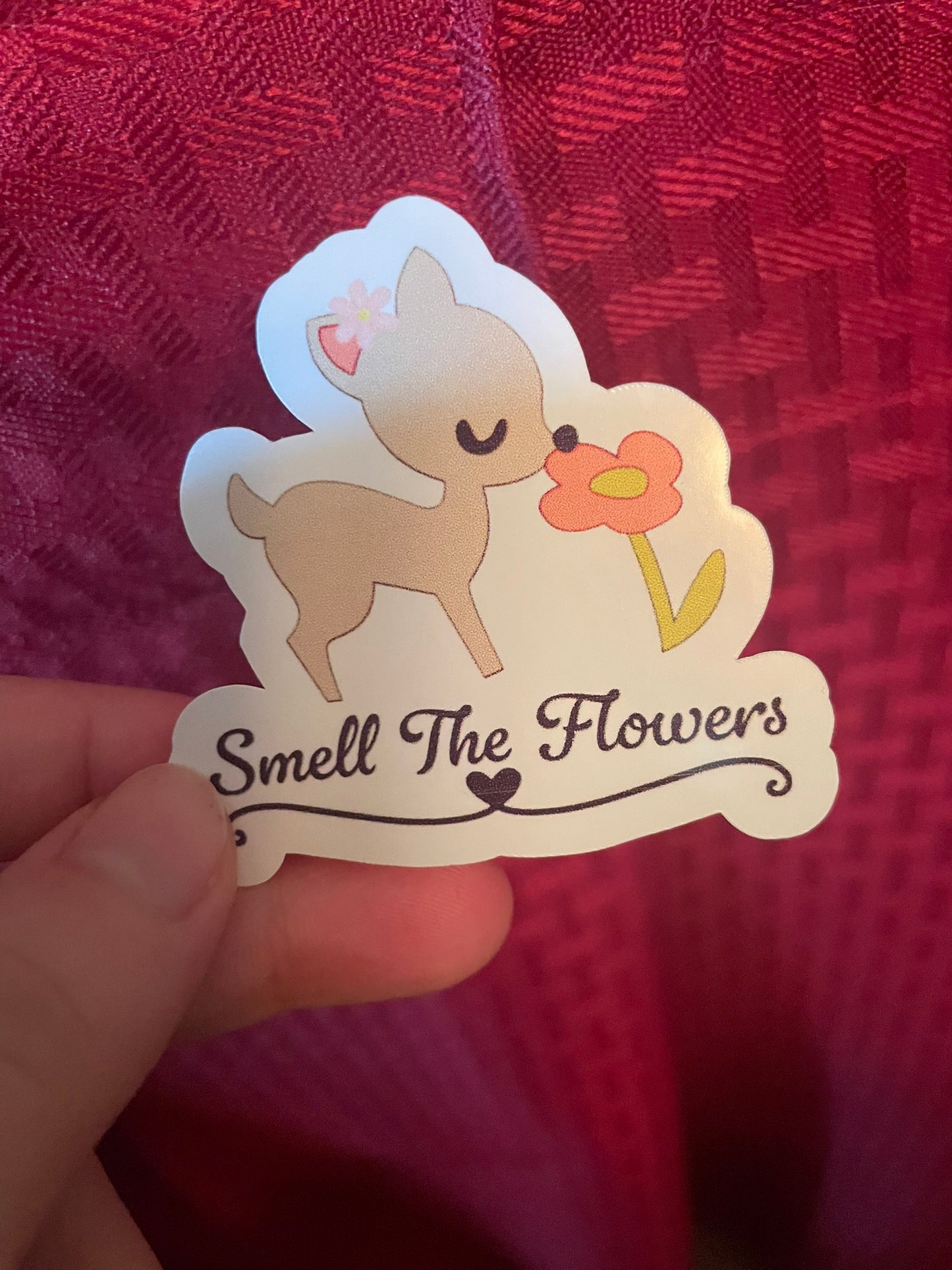Smell The Flowers Fawn!