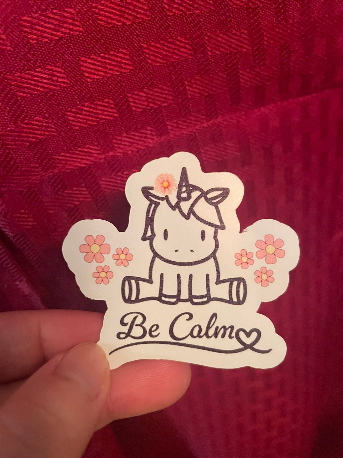 Be Calm Unicorn :)