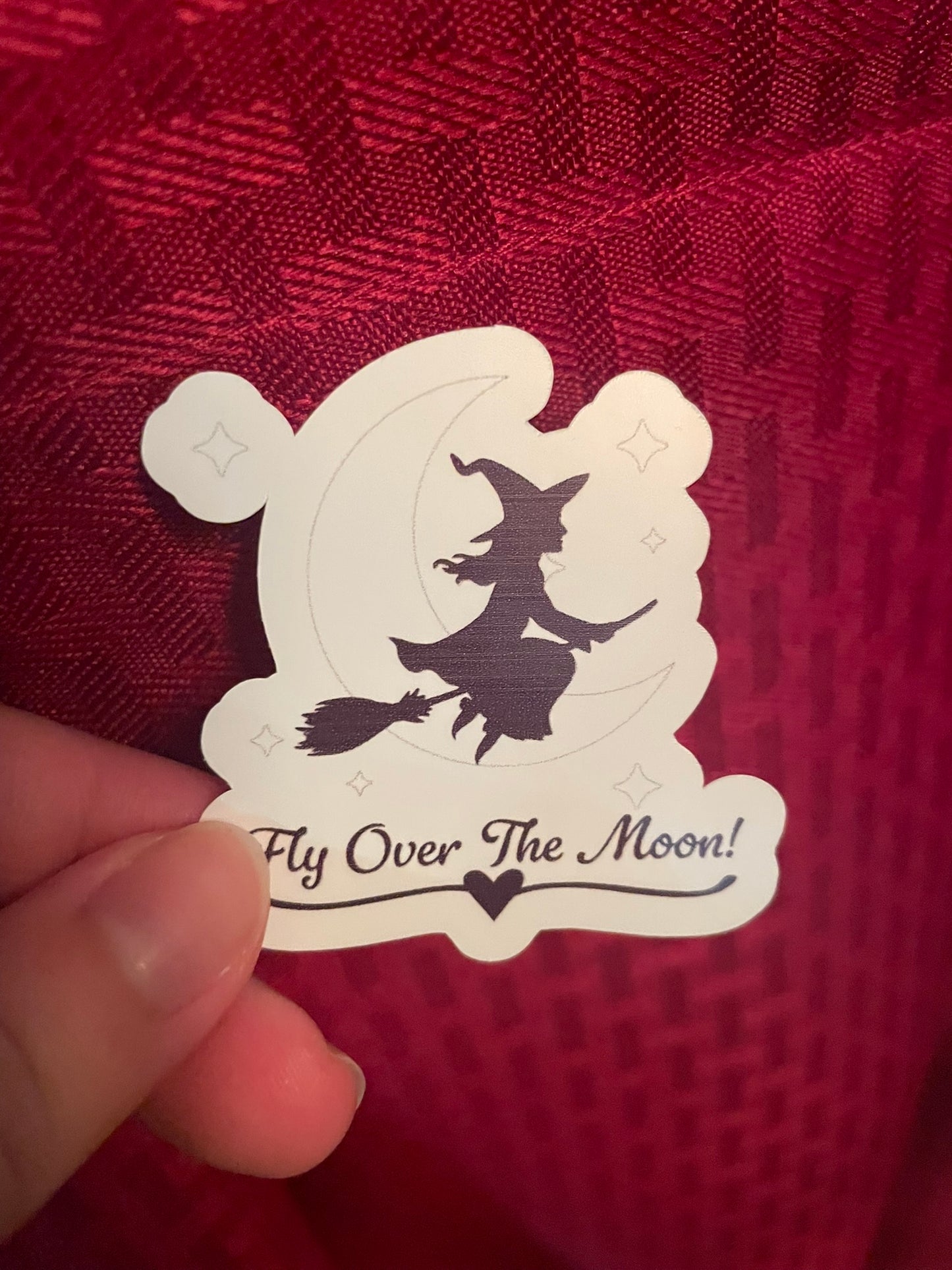 Fly Over The Moon Witch!