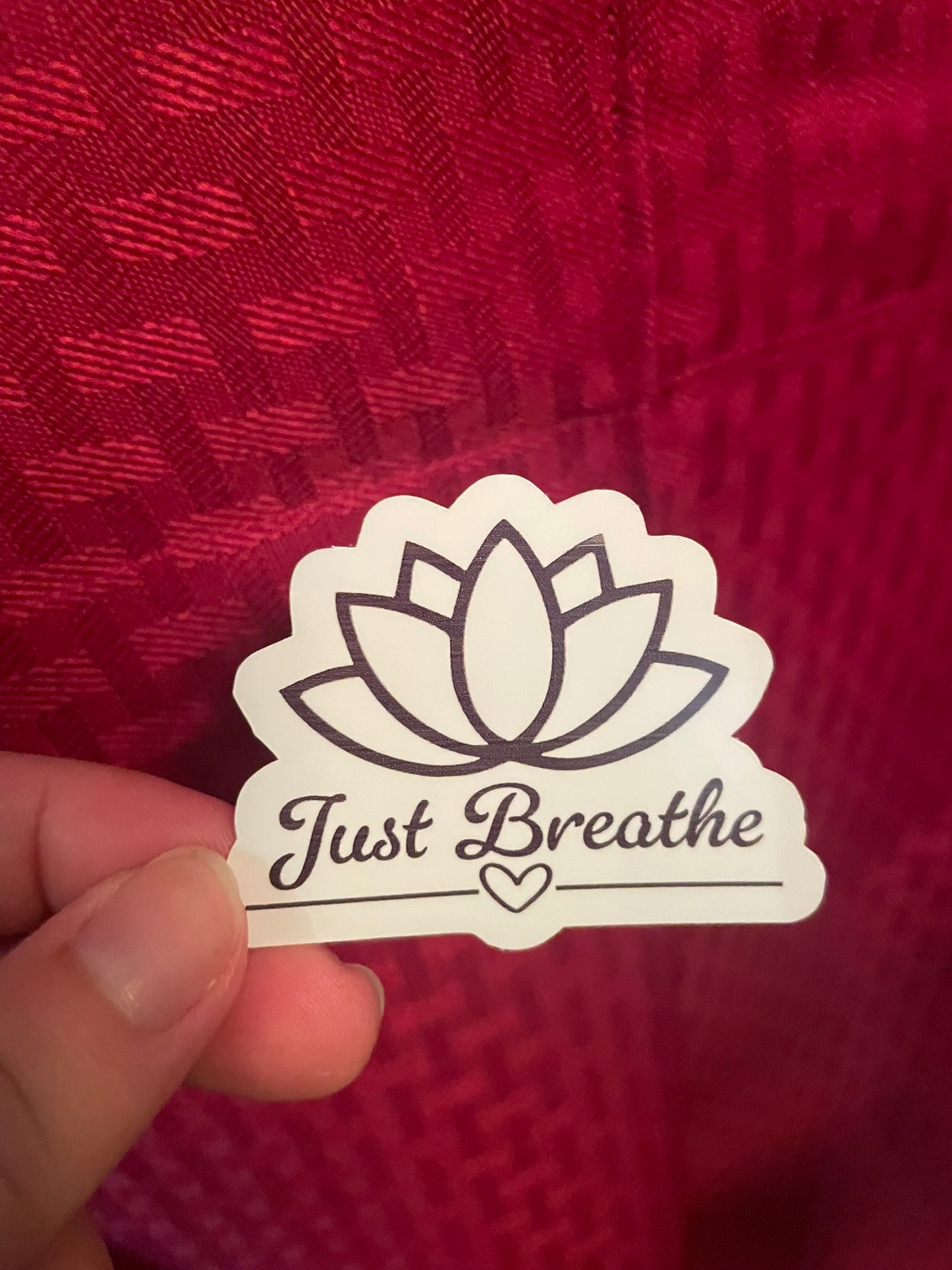 Just Breathe Flower