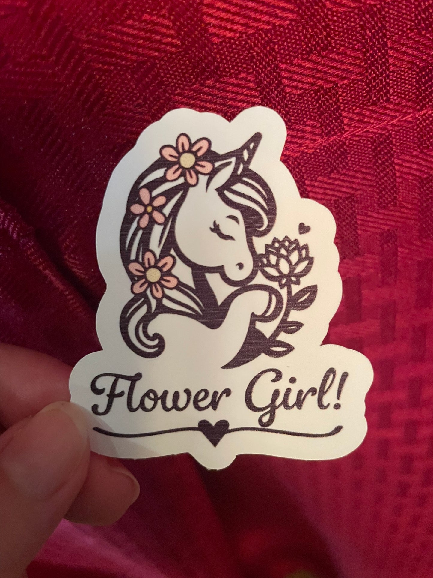 Flower Unicorn Girl! :)