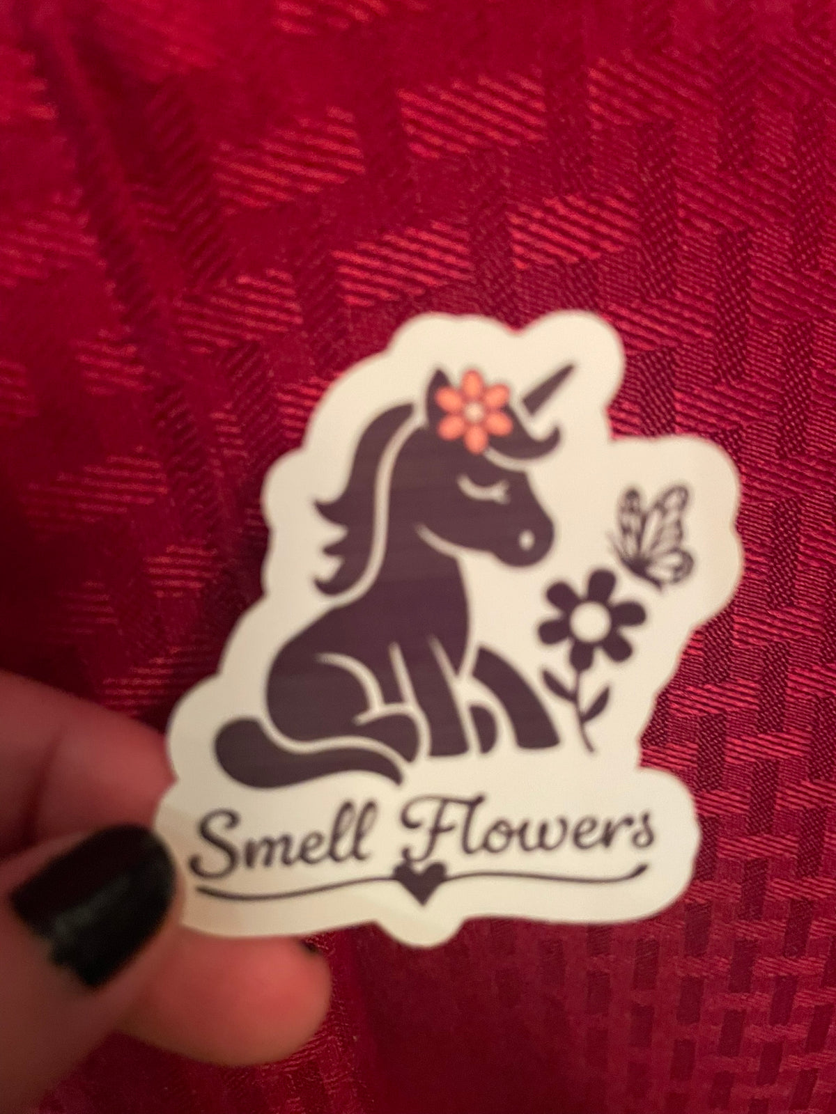 Smell Flowers Unicorn! :)