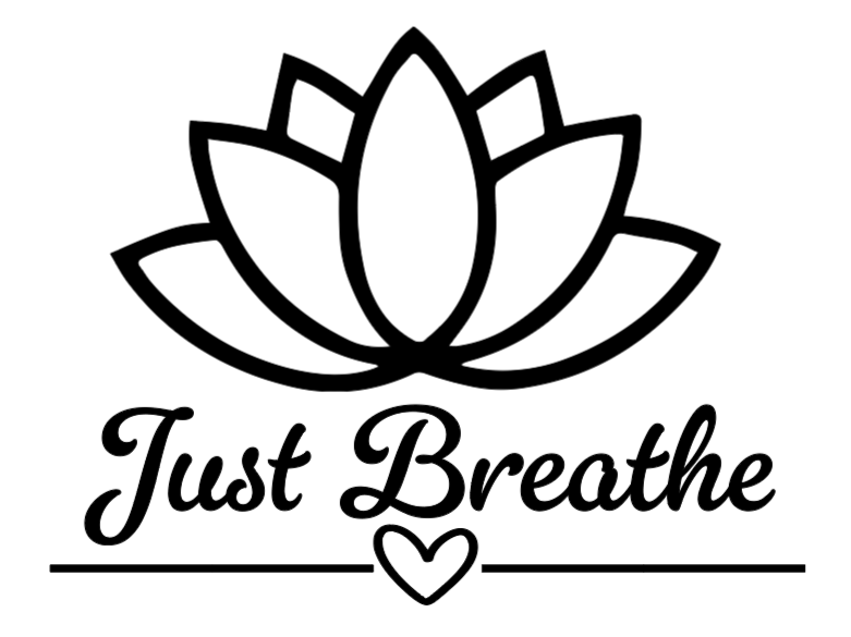 Just Breathe Flower Lg. Vinyl Decal