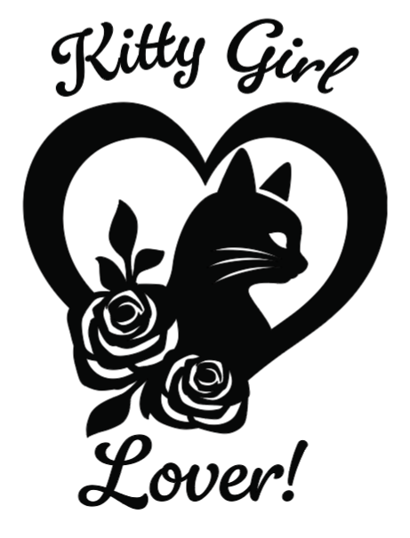 Kitty Girl Lover! Lg. Vinyl Decal