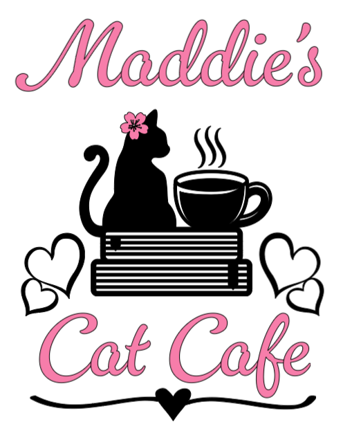 Maddie's Cat Cafe! Lg. Vinyl Decal