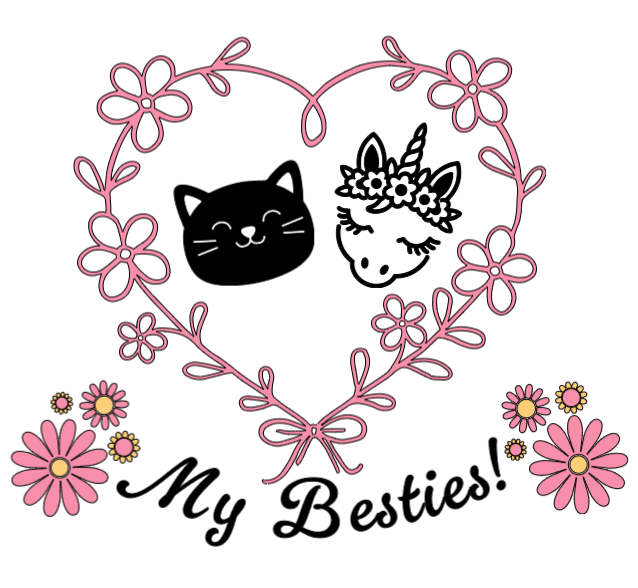 My Besties! Lg. Vinyl Decal