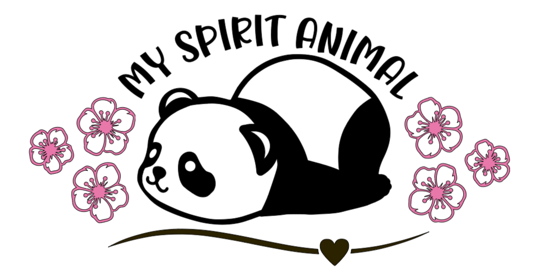 My Spirit Animal Panda! Lg. Vinyl Decal