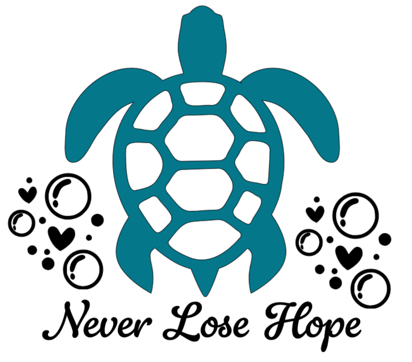 Never Lose Hope Lg. Vinyl Decal