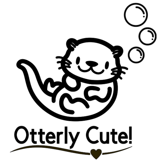 Otterly Cute! Lg. Vinyl Decal