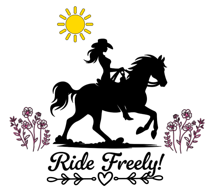 Ride Freely! Lg. Vinyl Decal