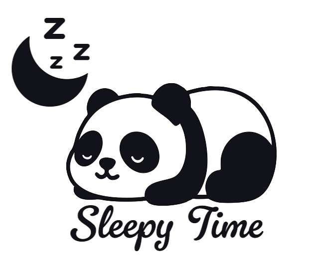 Sleepy Time Panda. :) Lg. Vinyl Decal