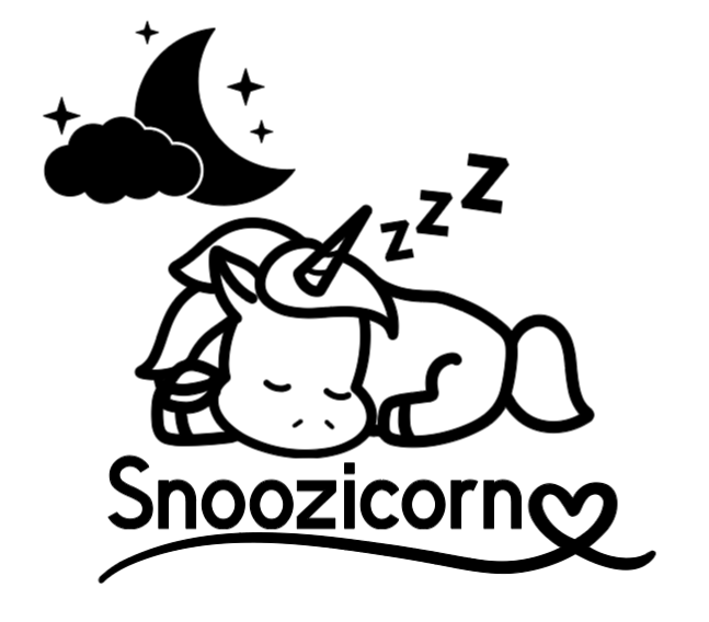 Snoozicorn! Lg. Vinyl Decal