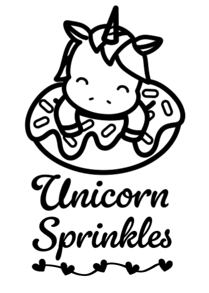Unicorn Sprinkles - Lg. Vinyl Decal