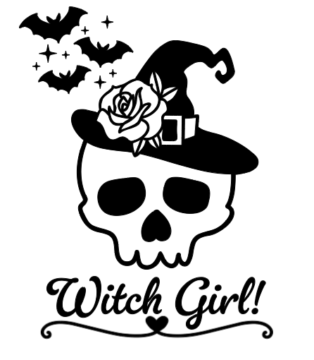 Witch Girl! :) Lg. Vinyl Decal